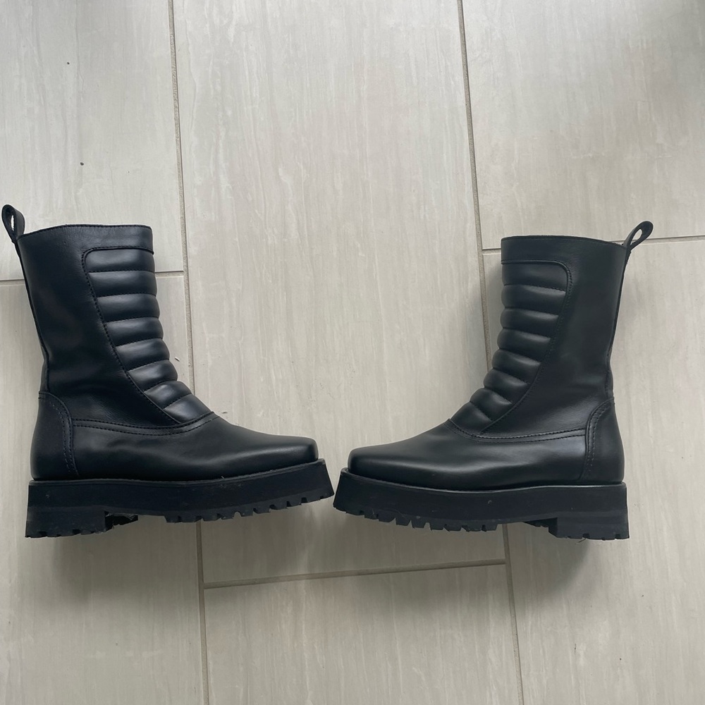 & other stories brand new black boots never worn